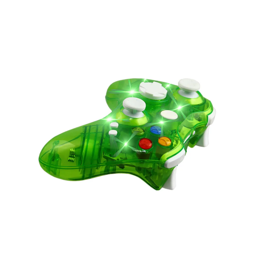 Беспроводной геймпад для microsoft Xbox360 контроллер для XBOX360 Геймпад беспроводной контроллер для ПК DazzlingLED и улучшение ключа