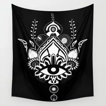 

Mandala Eye Queen Tapestries Wall Hanging Wall Decor Coverlet Curtain Blanket Personalized Table Cloth Lightweight Tapestry