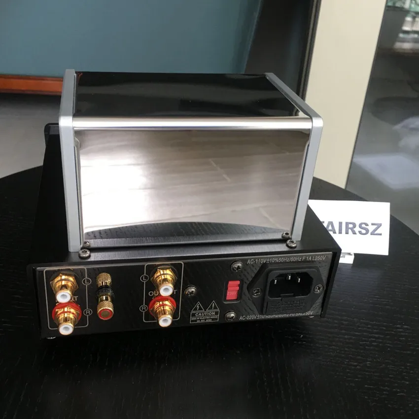 YAQIN MS 23B усилитель клапанной трубки фонокорректор мм RIAA проигрыватели Hi Fi стерео