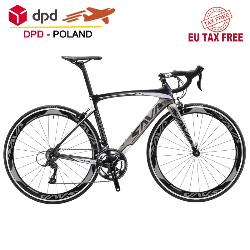 Шоссейный велосипед SAVA Windwar3.0 углеродный 700c с SHIMANO SORA 18 скоростей гоночный