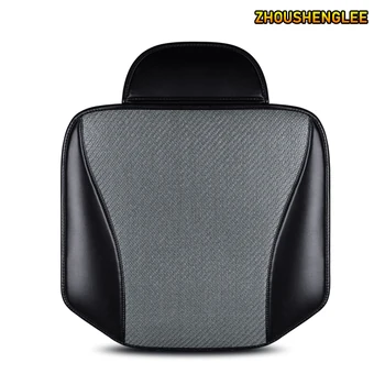 

ZHOUSHENGLEE ice silk Car seat cover For ford kuga fiesta mk7 max focus mk1 2 ranger mondeo mk4 explorer figo transit car seats