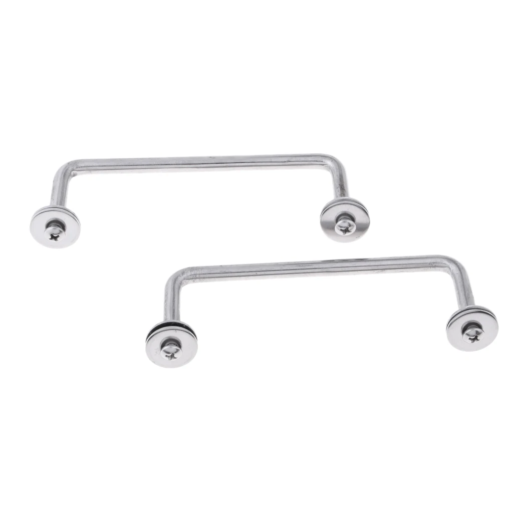 Pack 2 Scuba Diving Dive Diver BCD Rail Hardware For Underwater Snorkel Buoy