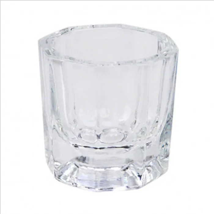 Дизайн ногтей стеклянная чашка стеклянная посуда Маникюрный Инструмент для смешивания акриловых жидких салонов дома SSwell