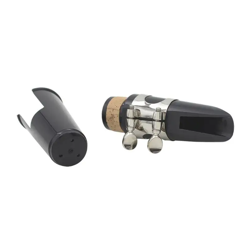 Clarinet Mouthpiece Kit with Ligature,one Reed and Plastic Cap~black Jy28 21