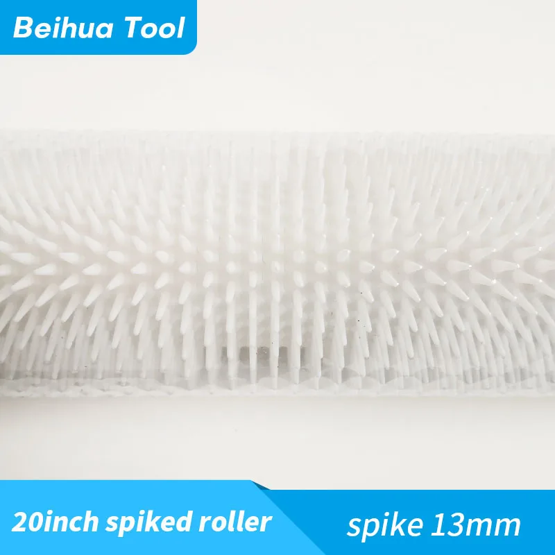 20inch Spiked Roller Cover 48cm no Frame Plastic Roller Head Self-leveling Screed Spike height 13mm/28mm Epoxy Floor Paint Tools paint roller rubber roller brush roller cement tool