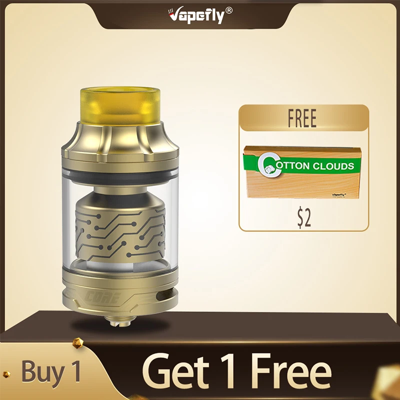 Оригинальный Vapefly ядро DTL RTA Q система воздушного потока одна катушка/двойная