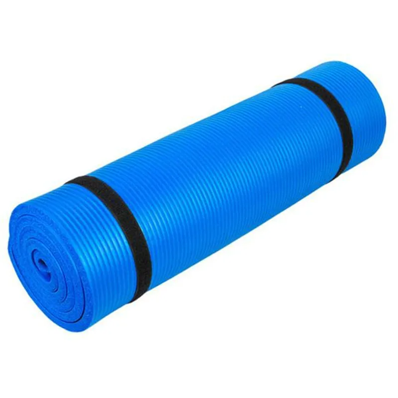 183x61x1cm 10mm Thick NBR Solid Color Anti-skid Yoga Mat Fitness For Beginner Gymnastics Mats