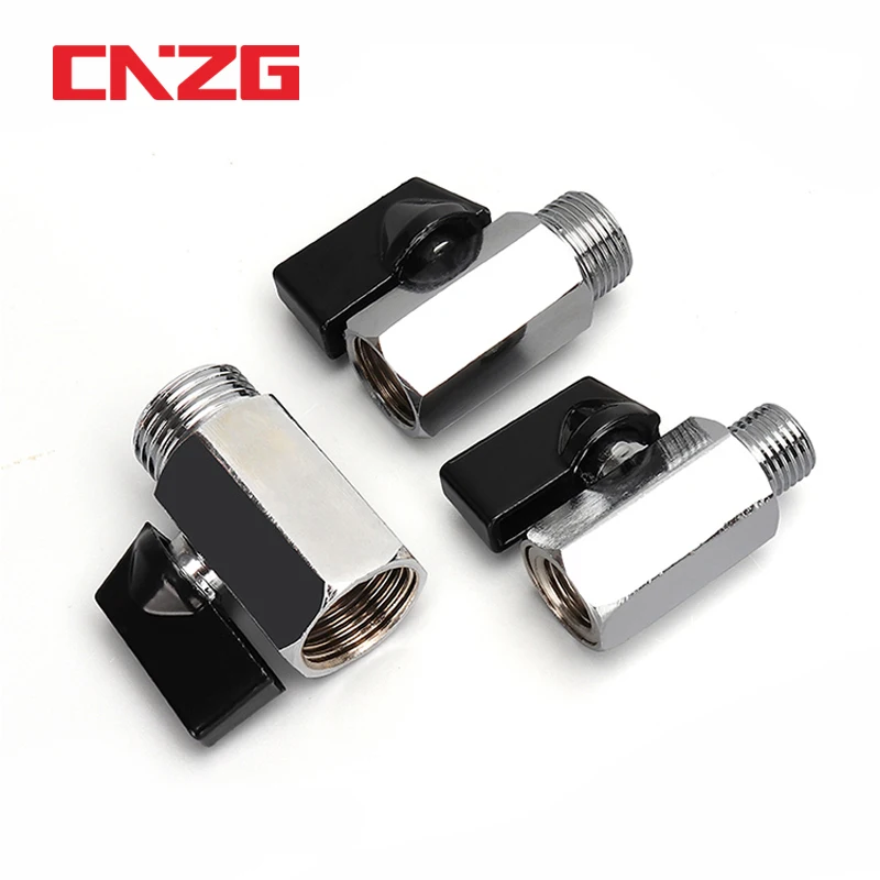 Латунный шаровой клапан 1/8 &quot1/4&quot 3/8 &quot1/2&quot BSP резьбовой Мини Мужской и Женский