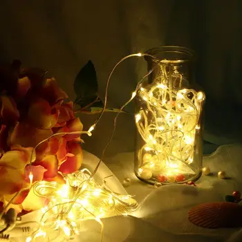 

300LEDs Copper String Lights Waterproof for Curtain Wedding Party 300x300cm DC5V USB Charging AA battery IP68 Outdoor Christmas