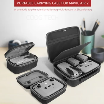 

Sunnylife for DJI Mavic Air 2 Carrying Case Storage Shoulder Bag Protective Bag Box for Mavic Air 2 Drone Accessories