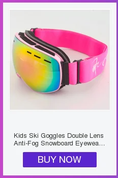Детские лыжные очки для мальчиков и девочек, анти-туман, UV400, двойные линзы, зимние очки для сноуборда, googles skibrille, детские лыжные очки