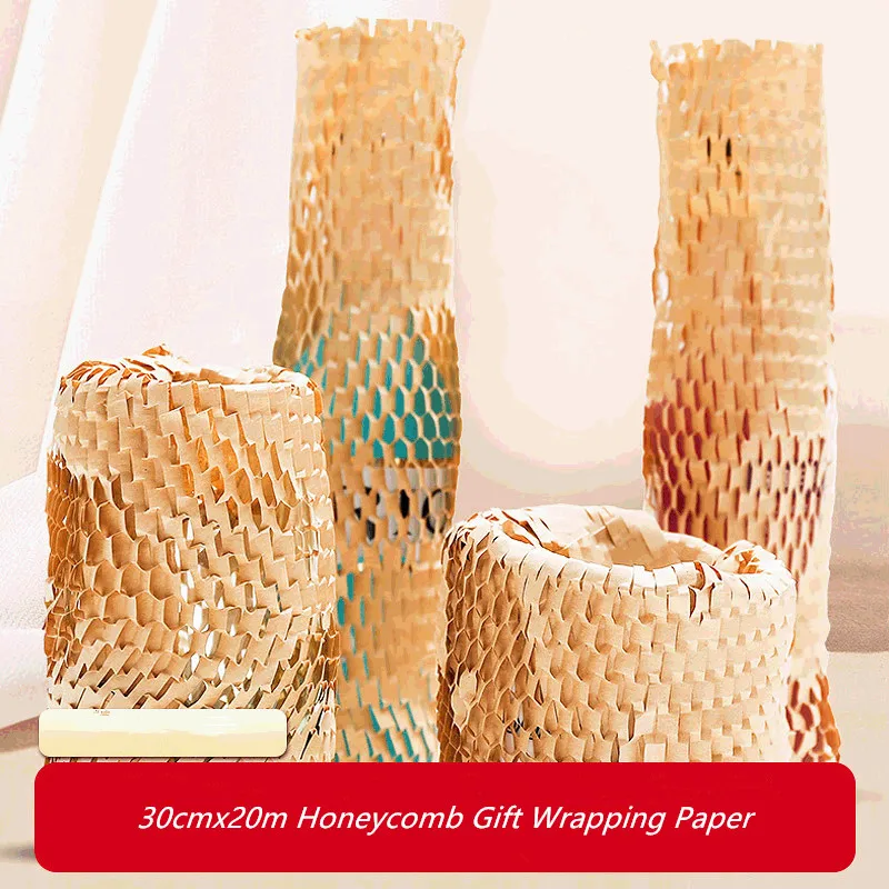

Многослойная Крафтовая бумага ручной работы, Экологически чистая бумага для упаковки подарков, для украшения дня рождения, свадьбы, 30 см х 20 м