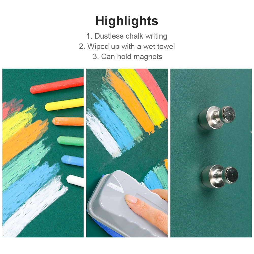 Office School Teaching Writing Message Bulletin Blackboard Kids DIY Painting Graffiti Board Children Rooms Decor Wall Stickers