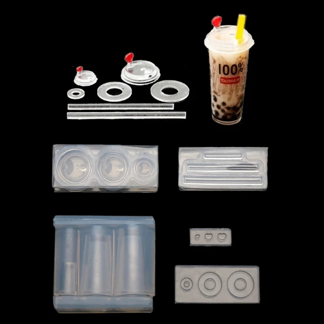 Kit de moldes de Resina epoxi de Silicona para manualidades, moldes de  Resina UV hechos a mano, herramientas de joyería