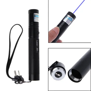 

Laser Pointer Pen 5mw 405nm Adjustable Focus Blue-Purple Lazer Pointer Pen Laser Beam