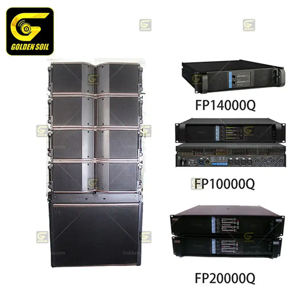 dual 8 inch line array