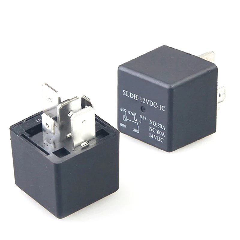 2 шт. SLDH-12VDC-1C NO: 80A NC: 60A 14VDC реле черные автомобильные реле высокого качества и абсолютно новые