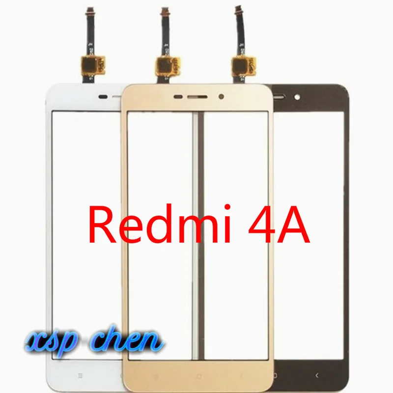 Сенсорный ЖК-экран 5 0 дюйма для Xiaomi Redmi 4 4A сенсорная панель внешнее стекло