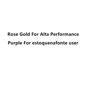 

Rose Gold For Alta Performance/Purple For estoquenafonte user