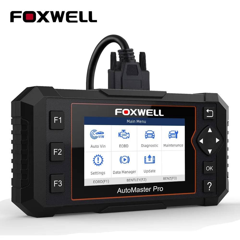 Foxwell NT614 Elite Auto Diagnostic Tool OBD2 Code Reader Car Scanner ABS Airbag 