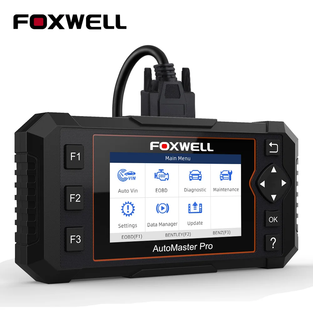 Устройство для считывания кодов FOXWELL NT614 Elite OBD2 устройство кодов|Инструменты