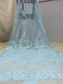 

Elegant Evening Tulle Material French Net Lace Fabric For Sewing Dress PAN258(5yards/lot)