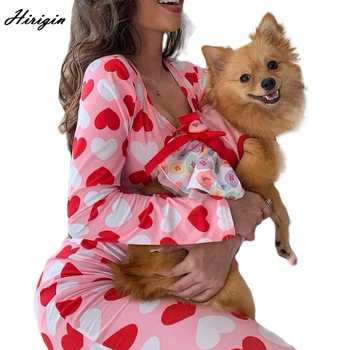 

Women's One-piece Pajamas Casual Wear Suits Long-sleeved Tie-dye Comfortable Home Wear Women Homewear Casual Pajamas