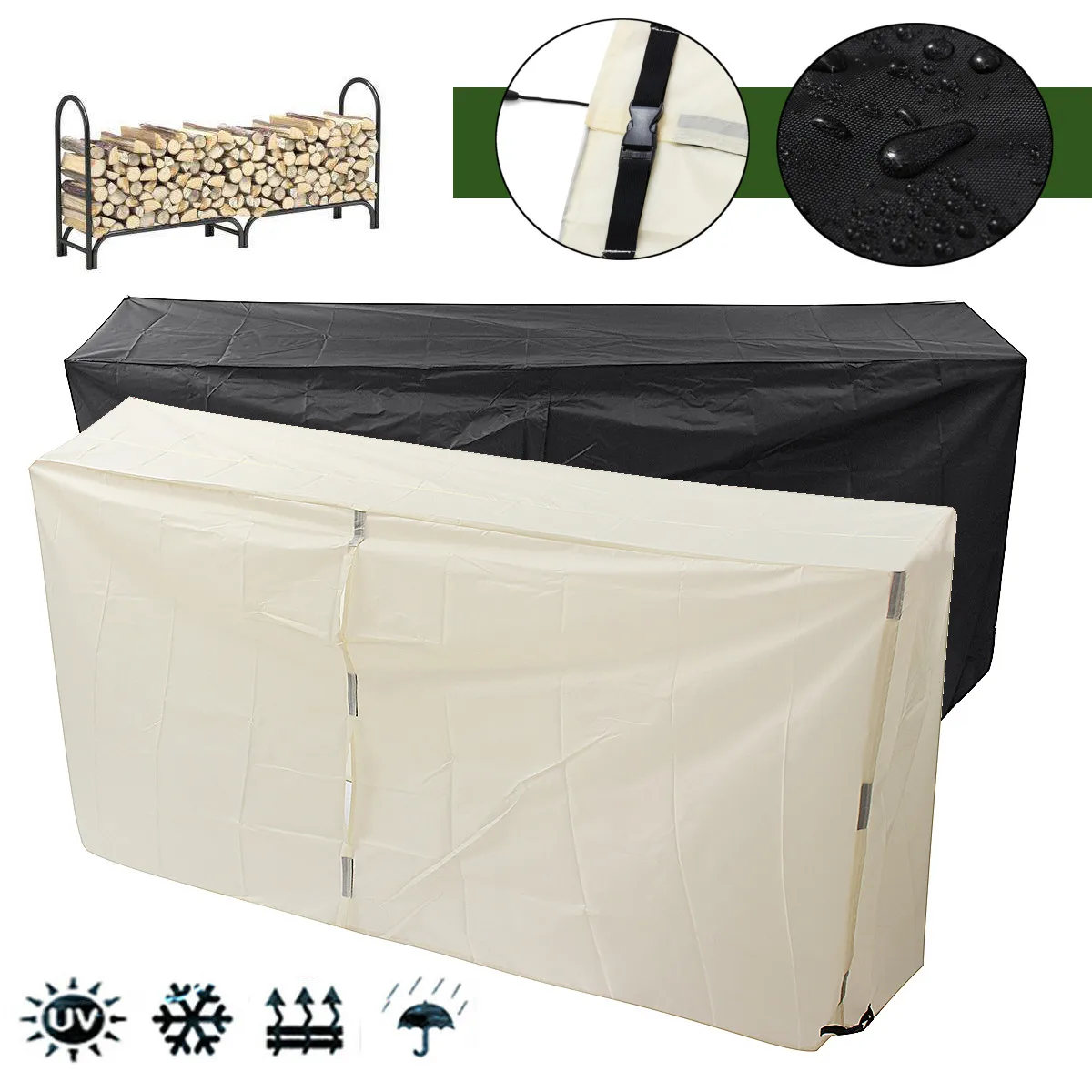 

New Waterproof Oxford Cloth Furniture Dustproof Cover For Rattan Table Cube Chair Sofa Garden Outdoor Patio Rain Protective Case