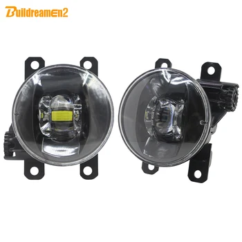 

Buildreamen2 For Ford Tourneo Transit Car LED Bulb Lens Fog Light Devil Eye DRL Adjustable Light Beam H11 4000LM 12V High Bright