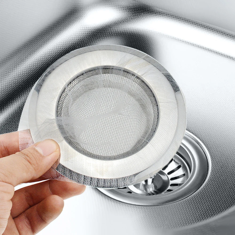 10/30/50/100 Pcs Kitchen Anti-Clogging Sink Filter Washing Dishes And Vegetables Drain Residue Filter Garbage Bag