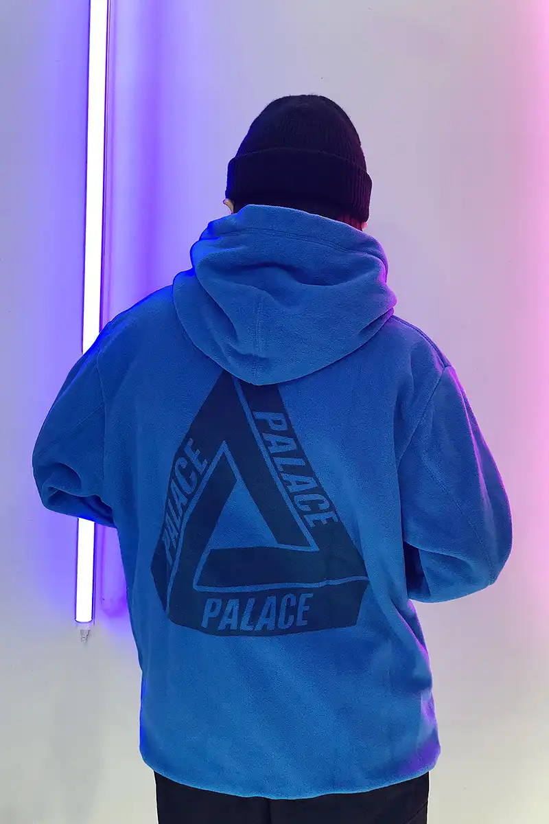 palace blue hoodie