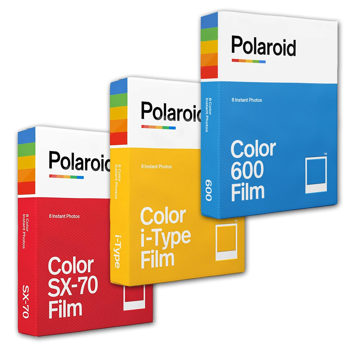 Reizen boiler Beheer Polaroid Originele 600 Kleur Film/I Type Kleur Film/SX 70 Kleur Film, pak  Voor Onestep2/Onestep +/I Type/SX 70 Camera|Printer Linten| - AliExpress