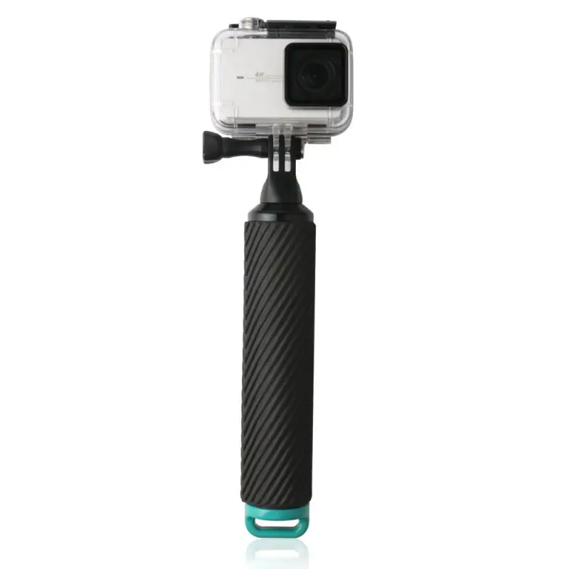 Green Для Gopro Hero 8 7 6 5 плавающий плавучий стержень Дайвинг шест палка для селфи регулируемый ремешок - Цвет: Green