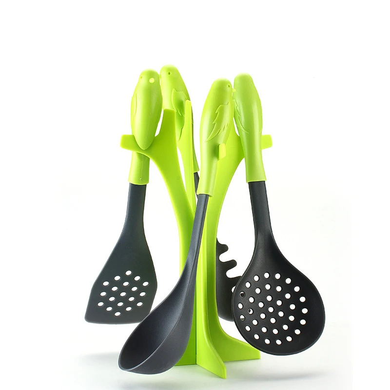 

Finether Brand Wheat Straw 4-Piece Kitchen Utensil Set with Stand Holder Kitchen Tools Utensil and Equipment Kitchen Tool