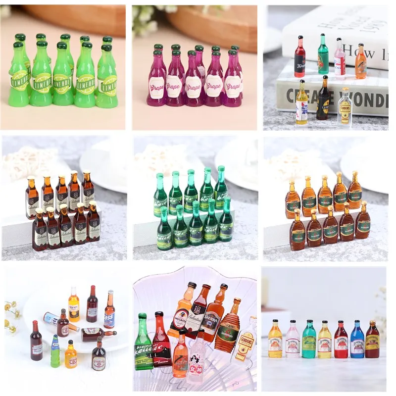 13 Pcs Miniature Dollhouse Food - 1:12 Scale Kitchen Decor & Play Accessories - View #3
