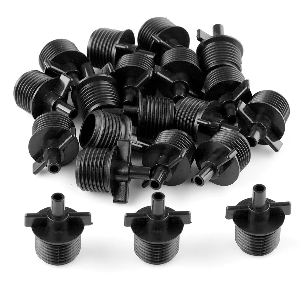 20pcs/pack Tubing Adapter Garden Misting Grass Home Watering Hose Vegetables Spray Nozzle Lawn Cooling Flowers Drip Irrigation