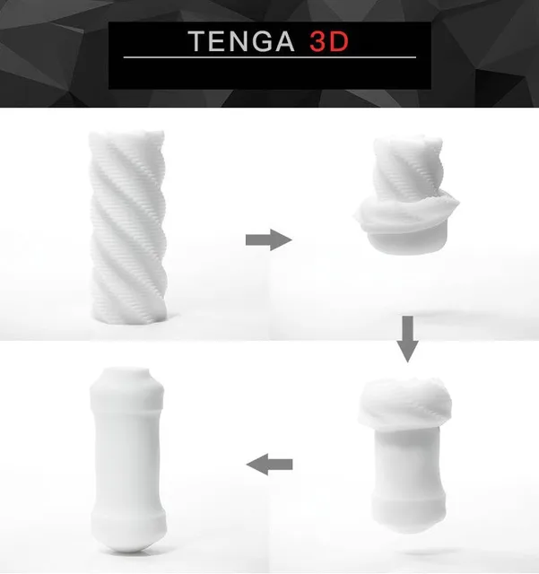 TENGA 3D Male Masturbator Adult Male Sex Tools Japans Original