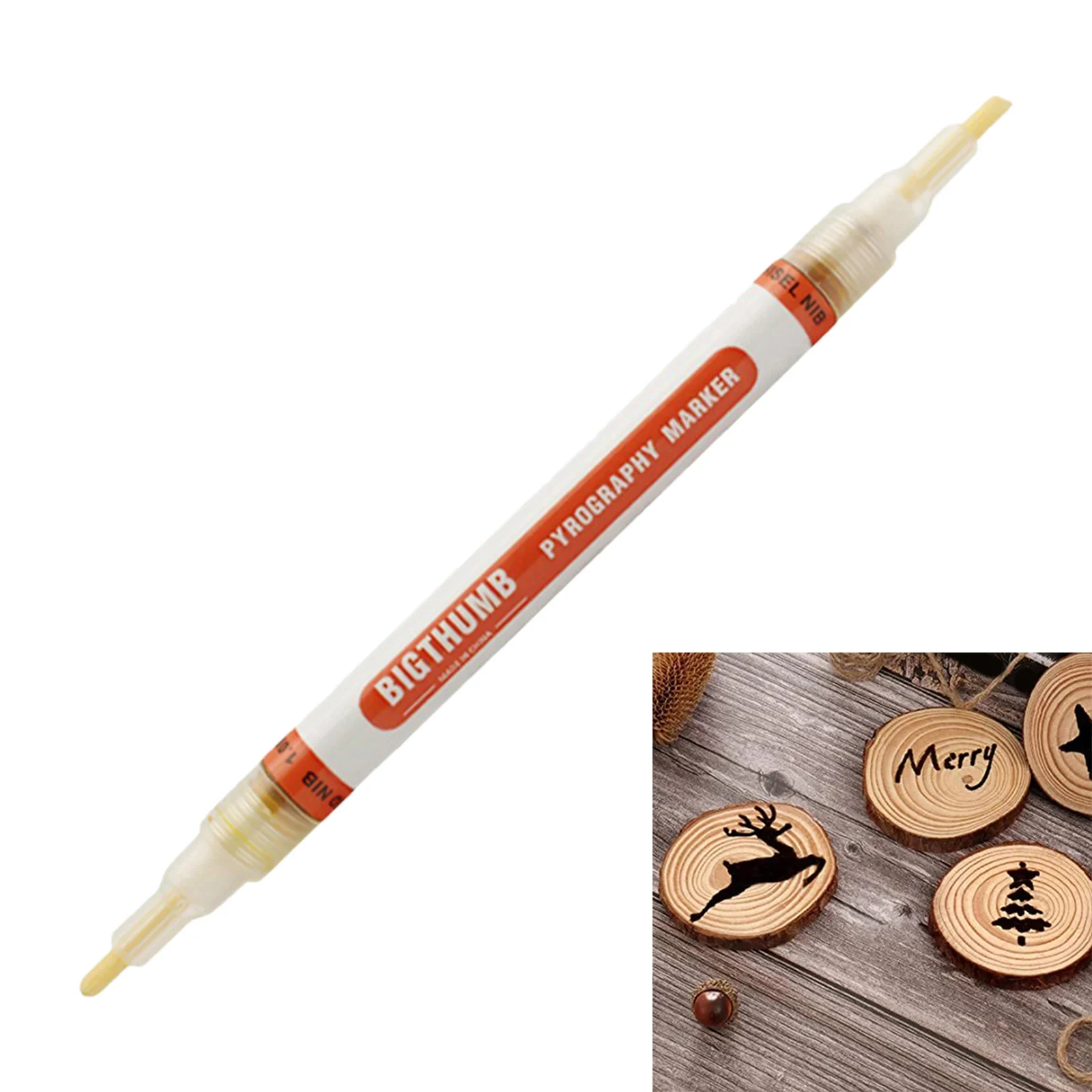 Wood Burning Pen Scorch Wood Burned Marker Pyrography Pens for DIY Projects  Fine Tip Woodworking Supplies