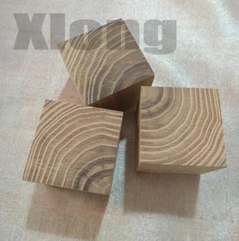 

3PCS 60*60*60mm Hardwood King Kong Teak Block Diy Handmade Building Model Material Small Square Wood Log Blocks