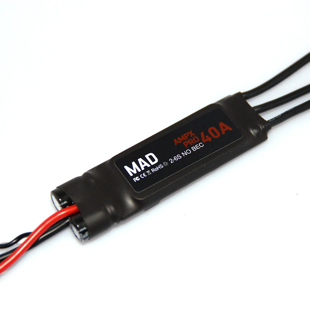 Квадрокоптер MAD AMPX ESC 40A Pro 2 6S w/o BEC Мультикоптер с функцией построения карты на