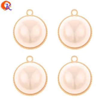 

Cordial Design 50Pcs 20*23MM Jewelry Accessories/Earring Connectors/Hand Made/Imitation Pearl/DIY Making/Earring Findings/Charms