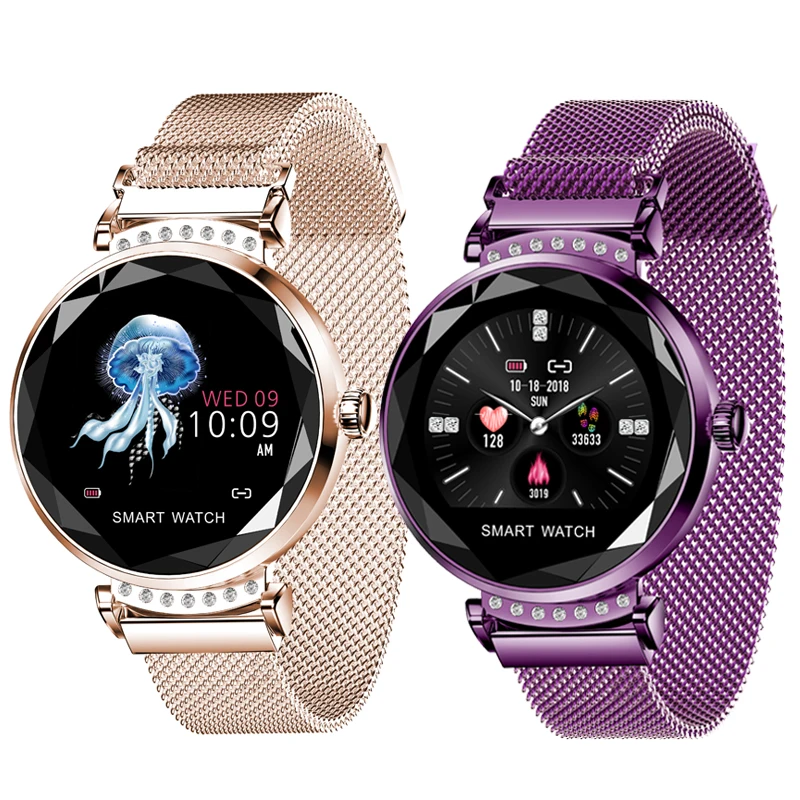 

Fashion Women Smartwatch Sports Fitness Tracker Bracelet Heart Rate Monitor Blood Pressure Smart Watch connect Android IOS Phone