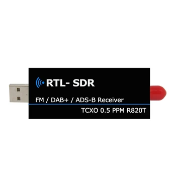 

Hot Rtl2832U Rtl Sdr Receiver R820T2 Usb Rtl-Sdr Dongle With 0.5Ppm Tcxo Sma Mjzsee A300U