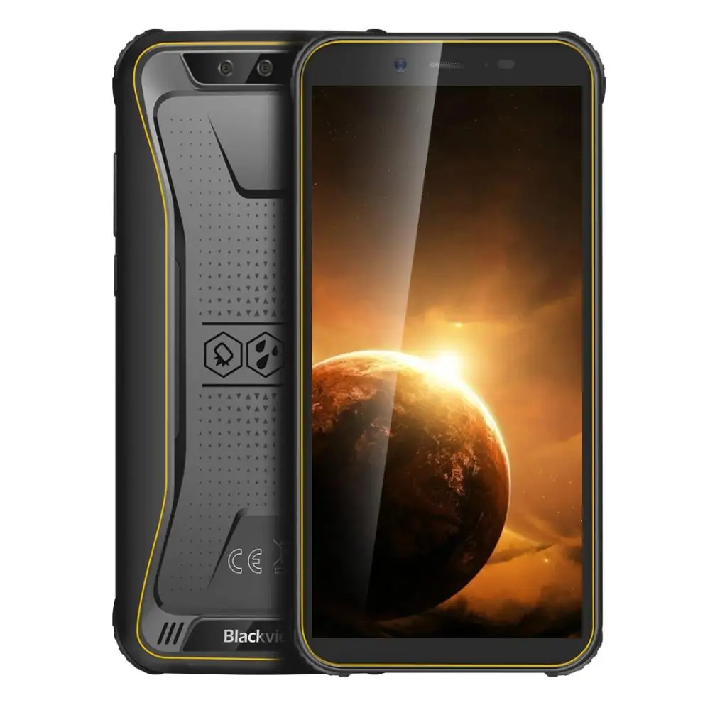 Blackview BV5500 плюс IP68 прочный Водонепроницаемый смартфон 3 ГБ + 32 5 &quot18:9 Экран 4400 мА/ч