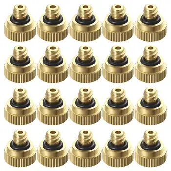 

20/40PCS 0.3cm Brass Misting Nozzles Low Pressure Atomizing Nozzle Spraying Nozzle