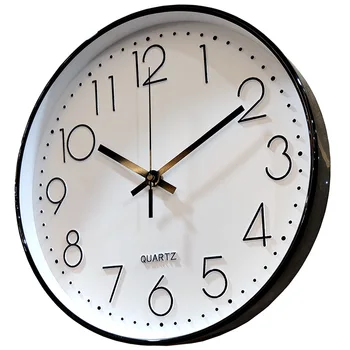 

Home Decoration Wall Clock Living Room Household Mute Quartz Clock Bedroom Silent Digital Wall Clocks