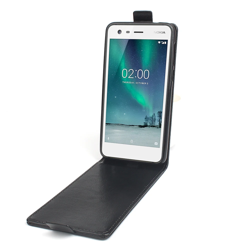 Роскошный кожаный чехол бумажник с откидной крышкой для Nokia 2 3 Lumia 535 540 6 625 640XL 650 725