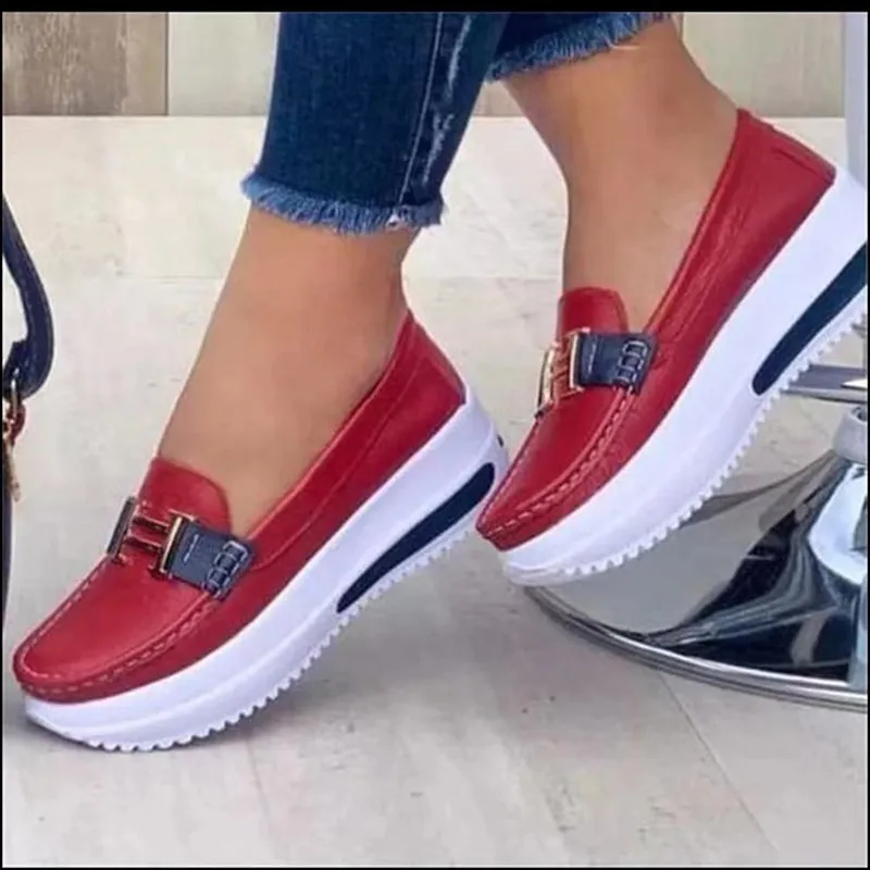 2021 Spring New Platform Comfortable Women's Sneakers Fashion Lace Up Casual Little White Shoes Women Increase Vulcanize | Обувь