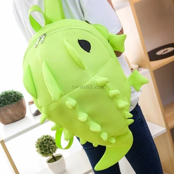 어린이 만화 3D 공룡 배낭 학생 귀여운 Schoolbag 아이 크리스마스 선물