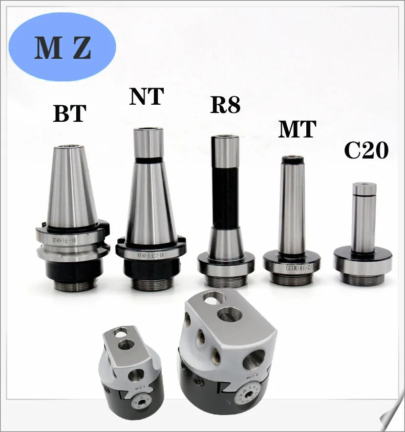 1set drawbar BT30 NT30 BT40 NT40 R8 C20 MT1 MT2 MT3 MT4 F1 tool holder